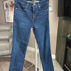 LOFT Indigo Straight Leg Jeans